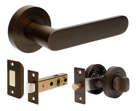 Zanda 10096.EB Duke Separate Priv Set Incl 1131 & 7032 Prv Kit Ember Bronze