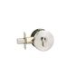 Zanda 11518.BN Triad Round Slimline Deadbolt Single Cylinder Key/Turn BN