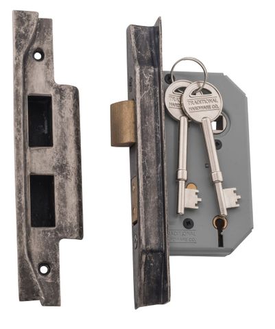 Tradco TRA6156 Mortice Lock 5 Lever Rebated Rn Ctc57mm Backset 46mm