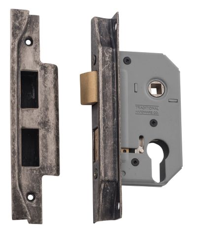 Tradco TRA6158 Mortice Lock Euro Rebated Rn Ctc47.5mm Backset 46mm