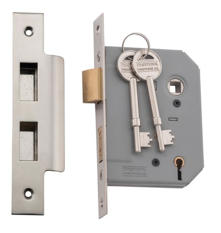 TRADCO 5 LEVER MORTICE LOCK 57MM BACKSET