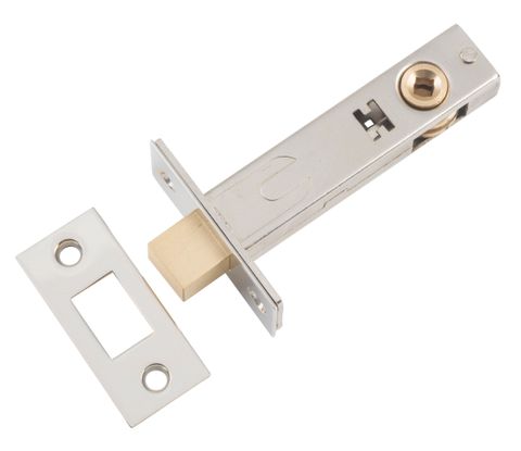 TRADCO PRIVACY BOLT POLISHED NICKEL BACKSET 70MM