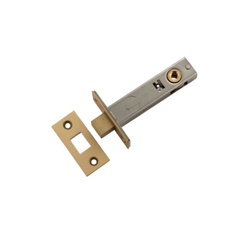 Tradco TRA6241 Privacy Bolt Satin Brass Backset 70mm