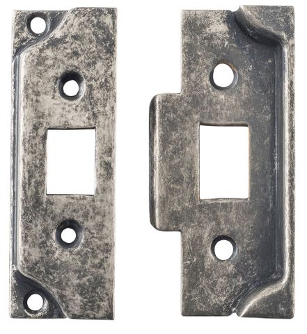 Tradco TRA6243 Tube Ltch Splt Cam Face Plate & Strike Kit Rebated Rn