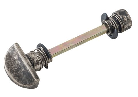 TRADCO PRIVACY ADAPTOR RUMBLED NICKEL