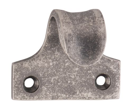 TRADCO SASH LIFT DISHED RUMBLED NICKEL H38XW45XP30MM