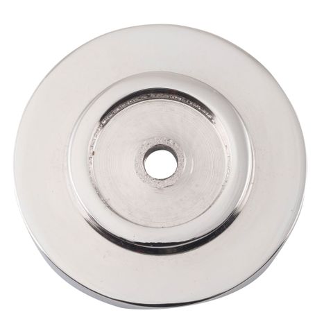 Tradco TRA6541 Backplate For Domed Cupboard Knob Polished Nickel