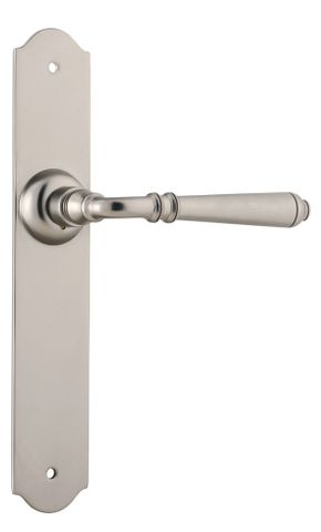 Tradco TRA6560 Door Lever Reims Latch Pair Satin Nickel