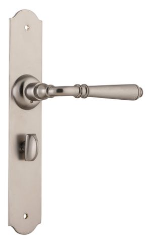 Tradco TRA6560P Door Lever Reims Privacy Pair Satin Nickel