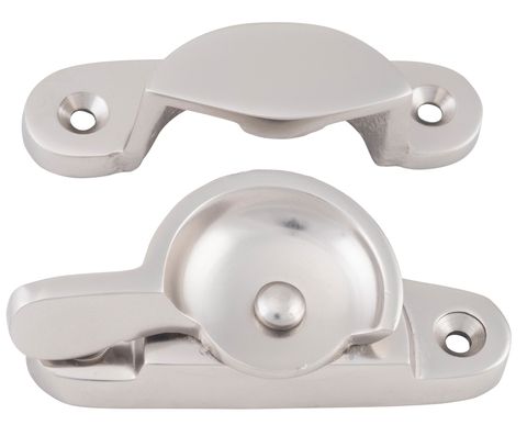 TRADCO SASH FASTENER CLASSIC SATIN NICKEL L65XW25MM
