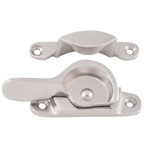 Tradco TRA6588 Sash Fastener Narrow Satin Nickel L69xw17mm