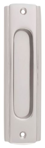 Tradco TRA6610 Sliding Door Pull Traditional Satin Nickel H150xw43mm