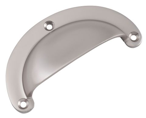TRADCO DRAWER PULL CLASSIC LARGE SATIN NICKEL L100XH40MM