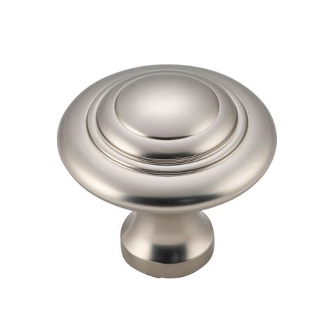 Tradco TRA6618 Cupboard Knob Domed Satin Nickel D38xp35mm