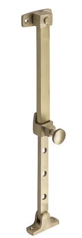 TRADCO CASEMENT STAY TELESCOPIC PIN SATIN BRASS L200-295MM