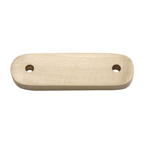 Tradco TRA6665 Casement Fastener Spacer Teardrop Satin Brass