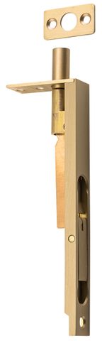 TRADCO FLUSH BOLT SATIN BRASS H150XW19MM