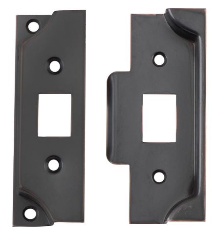 Tradco TRA9554 Tube Ltch Splt Cam Face Plate & Strike Kit Rebated AC