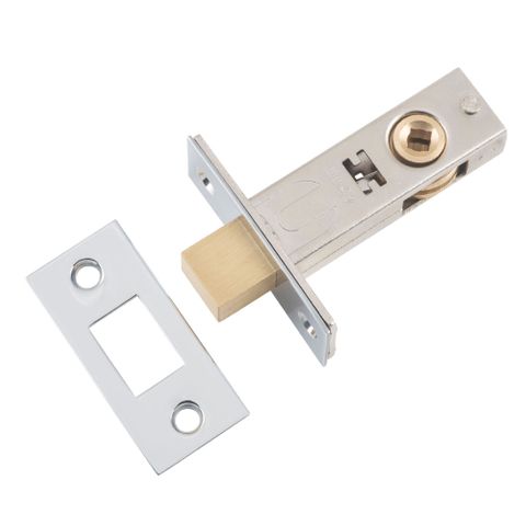 Tradco TRA9597 Privacy Bolt Chrome Plated Backset 45mm