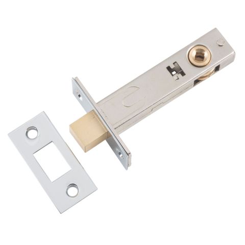 Tradco TRA9599 Privacy Bolt Chrome Plated Backset 70mm