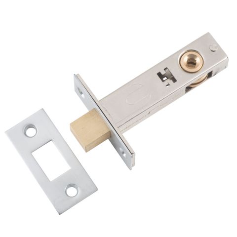 Tradco TRA9601 Privacy Bolt Satin Chrome Backset 60mm