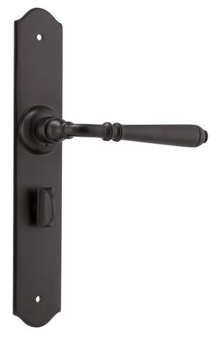 TRADCO DOOR LEVER REIMS PRIVACY PAIR MATT BLACK