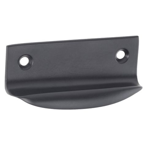 Tradco TRA9647 Sash Lift Bar Matt Black H26xw63xp19mm