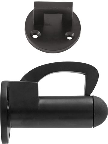 TRADCO DOOR STOP HOOK MATT BLACK D39XP70MM