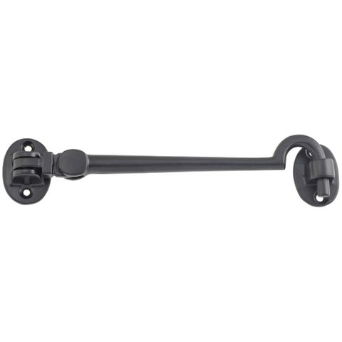 Tradco TRA9677 Cabin Hook Large Matt Black L150mm