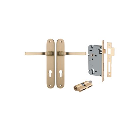 Door TRA15232KENTR60KK Lvr Annecy Ovl Euro B/Brass CTC85 H240XW40XP62 Entr Kit