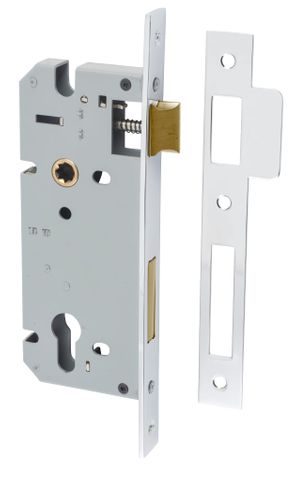 Mort TRA6050 Lock Euro CP Ctc85mm Backset 45mm