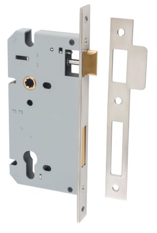 Mort TRA6099 Lock Euro Sn Ctc85mm Backset 60mm