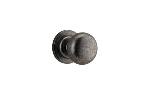 Iver TRA0207 0207 Cambridge Door Knob Round Rose Pair C/Fix Dn
