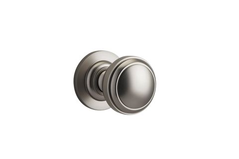 Iver TRA0219 0219 Paddington Door Knob Round Rose Pair C/Fix SN