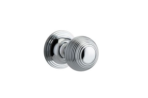 Iver TRA0224 0224 Guildford Door Knob Round Rose Pair C/Fix PC