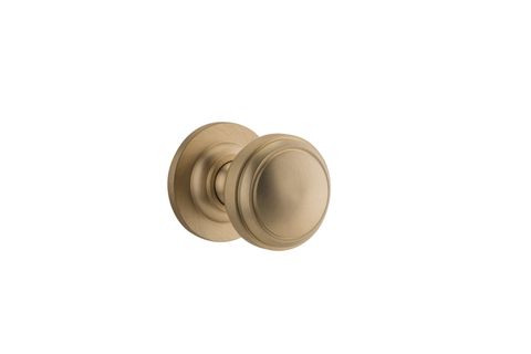 Iver TRA0253 0253 Paddington Door Knob Round Rose Pair C/Fix Bb