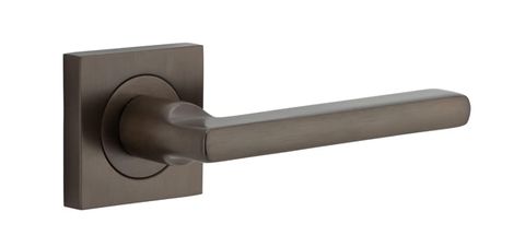 Iver TRA0271 0271 Baltimore Door Lever Square Rose Pair SB