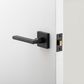 Iver TRA0273 0273 Baltimore Door Lever Square Rose Pair MB