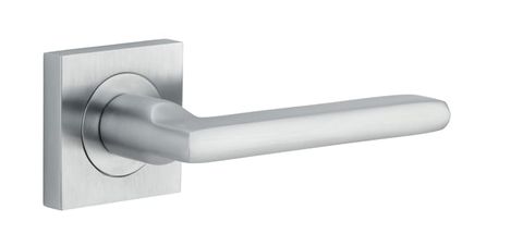 Iver TRA0275 0275 Baltimore Door Lever Square Rose Pair Bc