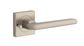 Iver TRA0279KIBPRIV60 Baltimore Door Lever Square Rose Inbuilt Privacy Kit SN
