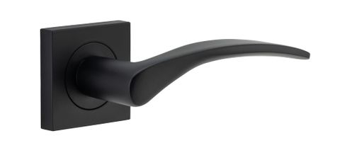 Iver TRA0283 0283 Oxford Door Lever Square Rose Pair MB
