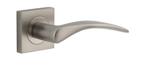Iver TRA0289 0289 Oxford Door Lever Square Rose Pair SN