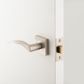 Iver TRA0289 0289 Oxford Door Lever Square Rose Pair SN