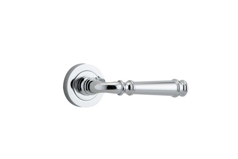 Iver TRA0314 0314 Verona Door Lever Round Rose Pair PC