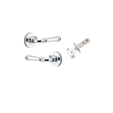 Iver TRA0314KIBPRIV60 Verona Door Lever Round Rose Inbuilt Privacy Kit PC