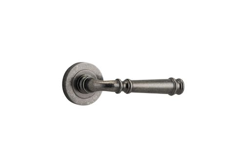 Iver TRA0317 0317 Verona Door Lever Round Rose Pair Dn