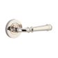 Iver TRA0318KIBPRIV60 Verona Door Lever Round Rose Inbuilt Privacy Kit Pn