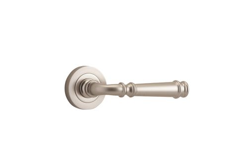 Iver TRA0319 0319 Verona Door Lever Round Rose Pair SN
