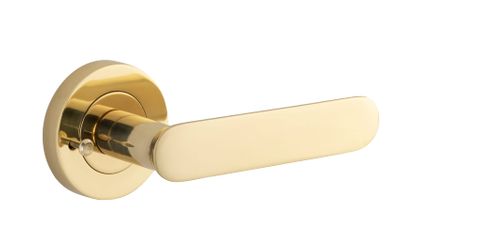 Iver Bronte Round Rose Privacy Lever Kit W/ Latch
