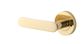 Iver TRA0330KIBPRIV60 Bronte Door Lever Round Rose Inbuilt Privacy Kit PB
